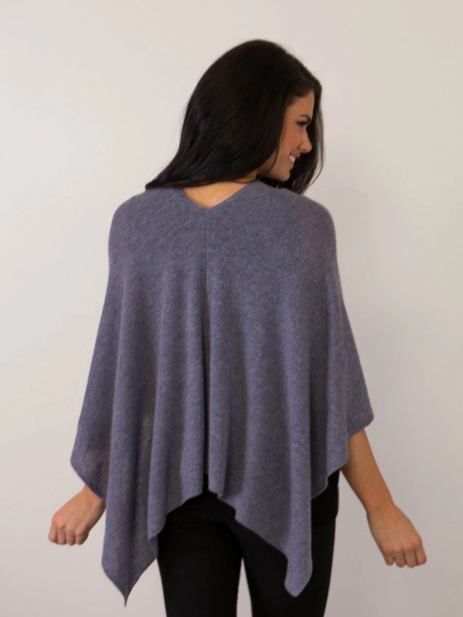 Alashan Cashmere Cashmere "The" Dress Topper - Turquoise 6 Alashan Cashmere Cashmere "The" Dress Topper - Turquoise