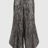 Alembika After Dark Leopard Shimmer Punto Pants, Silver Alembika 2 Alembika After Dark Leopard Shimmer Punto Pants, Silver Alembika