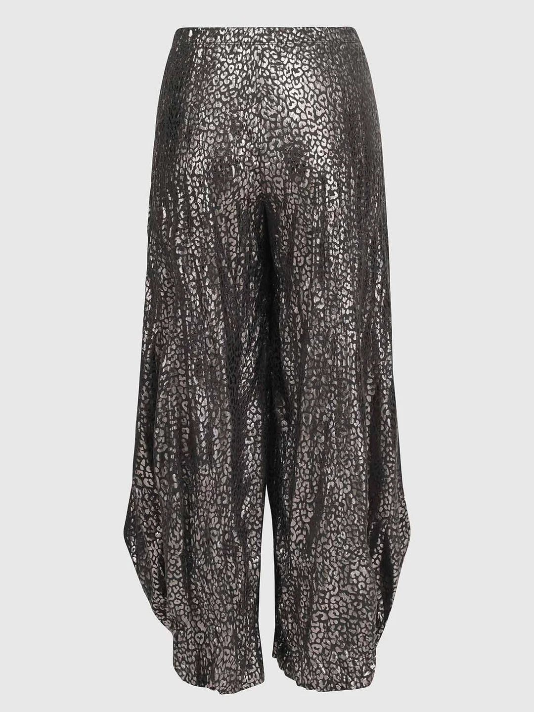 Alembika After Dark Leopard Shimmer Punto Pants, Silver Alembika 4 Alembika After Dark Leopard Shimmer Punto Pants, Silver Alembika