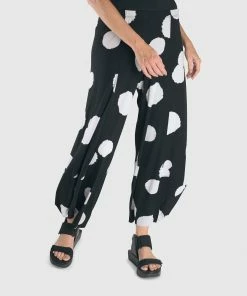 Alembika Alembika Large Dot Punto Pant, Black