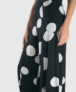 Alembika Alembika Large Dot Punto Pant, Black 12 Alembika Alembika Large Dot Punto Pant, Black
