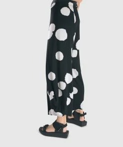Alembika Alembika Large Dot Punto Pant, Black 14 Alembika Alembika Large Dot Punto Pant, Black