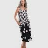 Alembika Alembika Mixed Dot Cocoon Tank Dress, Black 1 Alembika Alembika Mixed Dot Cocoon Tank Dress, Black