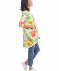 Alembika Garden Print Cocoon Tunic, Bloom Alembika 30 Alembika Garden Print Cocoon Tunic, Bloom Alembika