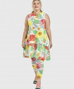 Alembika Garden Print Legging, Bloom