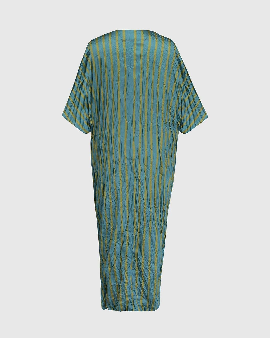 Alembika Satin Crush V Neck Dress, Aquamarine Alembika 11 Alembika Satin Crush V Neck Dress, Aquamarine Alembika