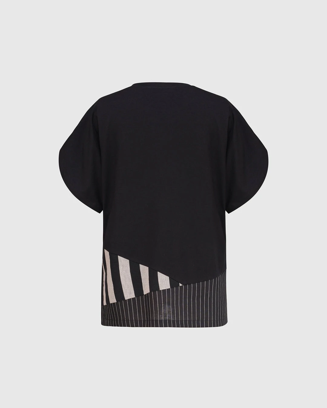 Alembika Stripe Trim Boxy Tee, Bars 12 Alembika Stripe Trim Boxy Tee, Bars