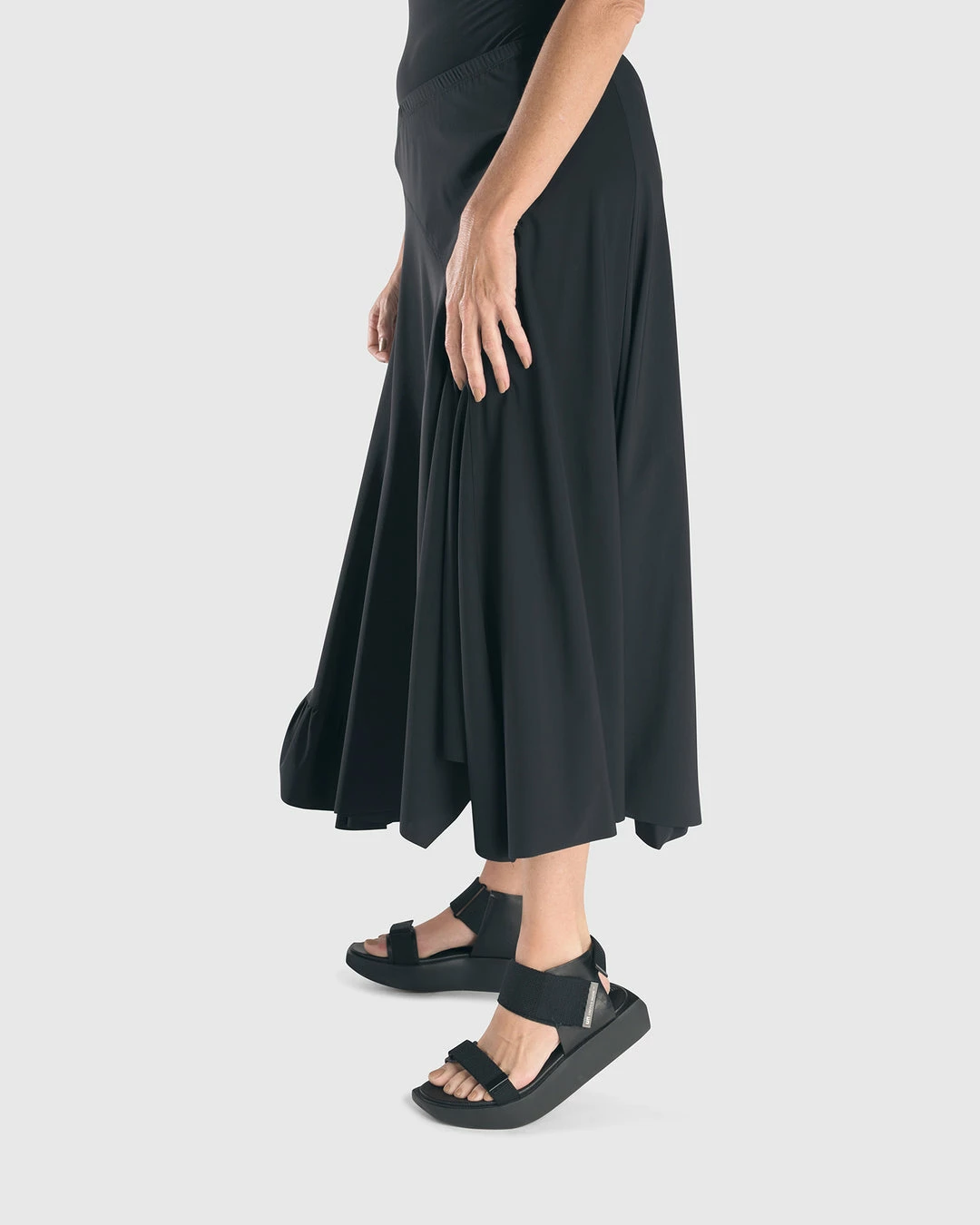 Alembika Alembika Tekbika Asymmetric Skirt, Black 5 Alembika Alembika Tekbika Asymmetric Skirt, Black