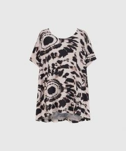 Alembika Alembika Tie Dye Print Trapeze Top, Tribal 20 Alembika Alembika Tie Dye Print Trapeze Top, Tribal
