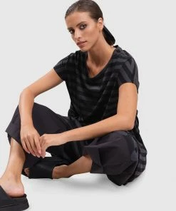 Alembika Alembika Urban Hi Lo Top, Stripes