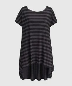Alembika Alembika Urban Hi Lo Top, Stripes