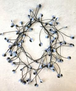 Ekeimenna By Annemieke Broenink Recycled Wildflower Necklace - Dusty Blue Annemieke Broenink