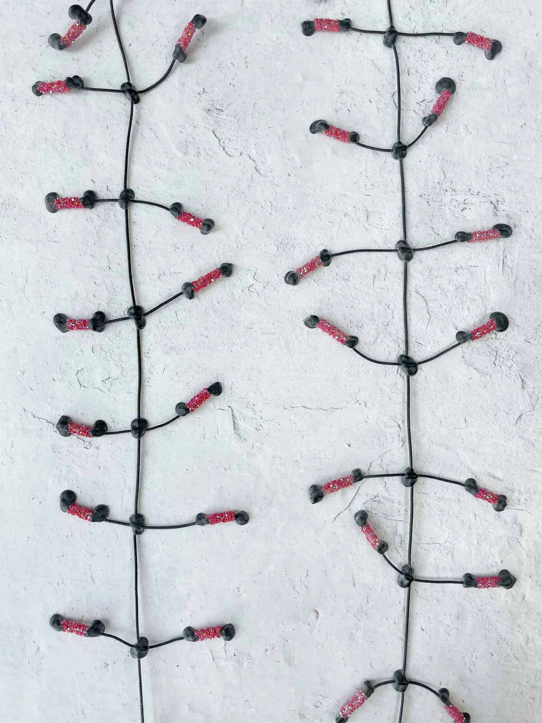 Annemieke Broenink Glitter Pop Necklace, Red Annemieke Broenink 5 Annemieke Broenink Glitter Pop Necklace, Red Annemieke Broenink