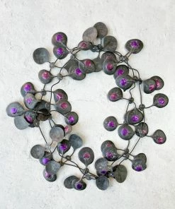 Annemieke Broenink Metallic Poppy Necklace, Violet Annemieke Broenink
