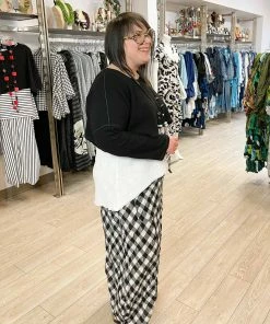 Bodil Cotton Gauze Crop Crop Top, Black