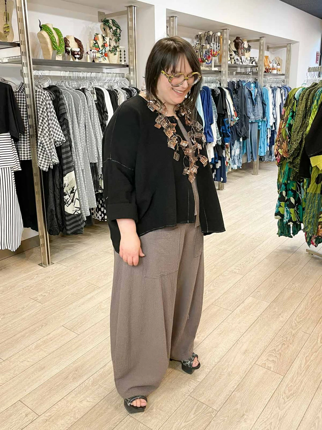 Bodil Bodil Cotton Gauze Jacket, Black 5 Bodil Bodil Cotton Gauze Jacket, Black