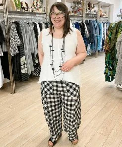 Bodil Bodil Cotton Gauze Tank Top, White