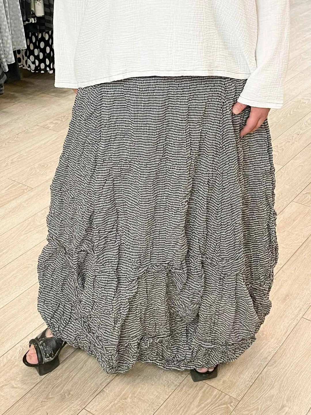 Bodil Full Skirt, Check 3 Bodil Full Skirt, Check