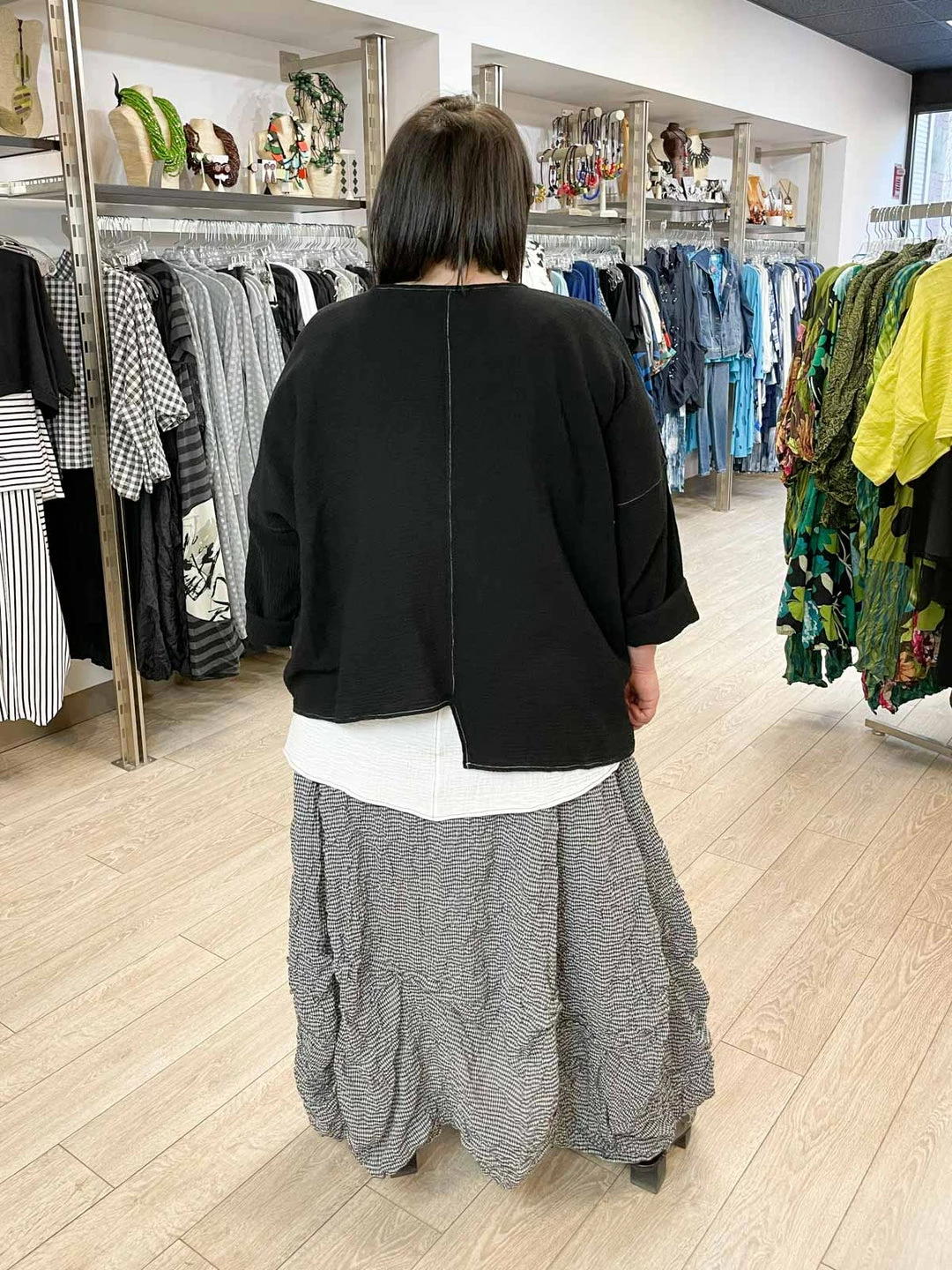 Bodil Bodil Cotton Gauze Jacket, Black 10 Bodil Bodil Cotton Gauze Jacket, Black