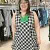 Bodil Pocket Tank, Plaid