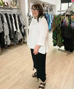 Bryn Walker 3/4 Sleeve Etta Shirt, White Gauze Bryn Walker 10 Bryn Walker 3/4 Sleeve Etta Shirt, White Gauze Bryn Walker