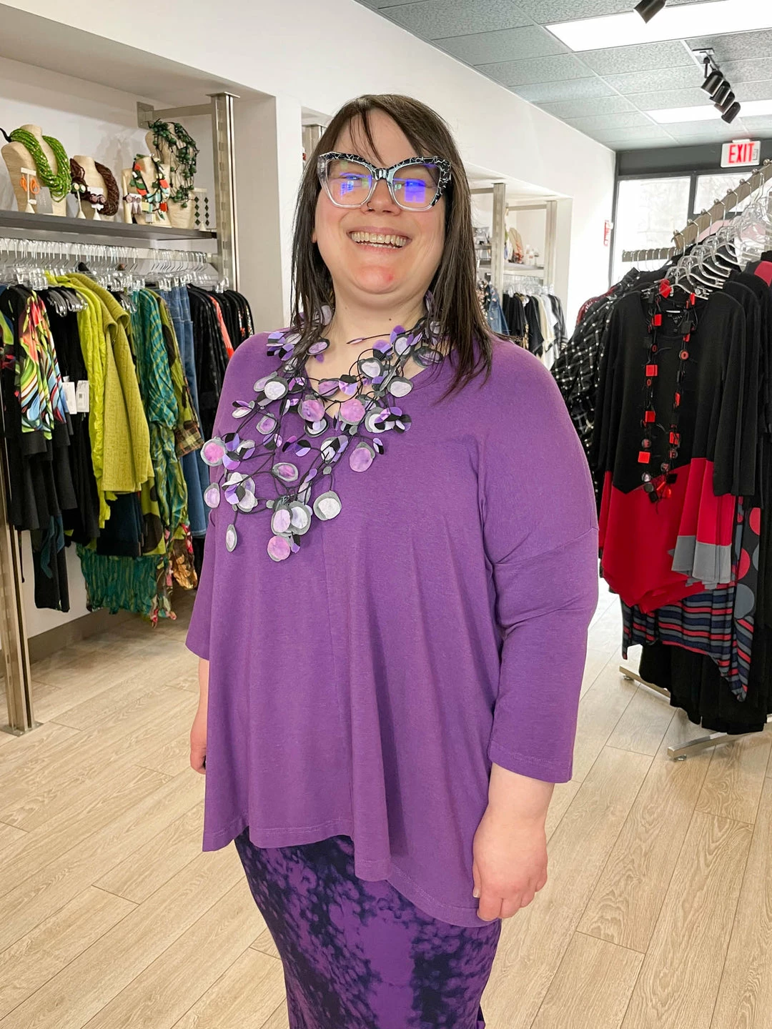 Bryn Walker Bax Shirt, Passionflower Bryn Walker 4 Bryn Walker Bax Shirt, Passionflower Bryn Walker