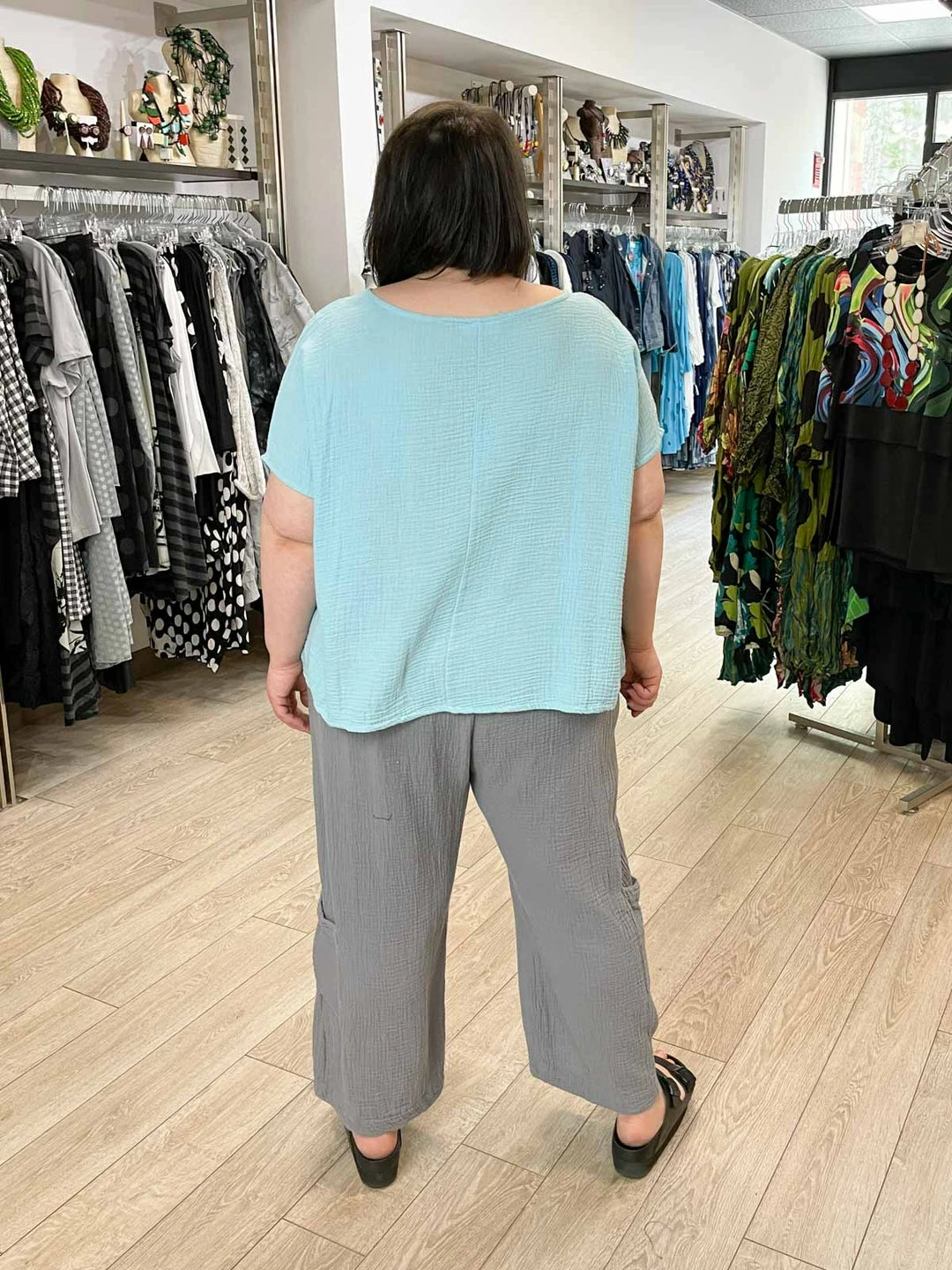 Bryn Walker Casbah Pant, Iron Gauze Bryn Walker