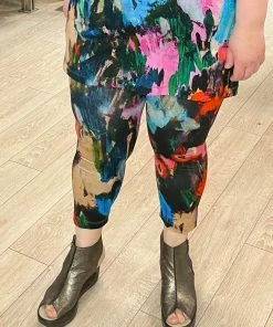 Bryn Walker Capri Legging, Paletta Print Bryn Walker