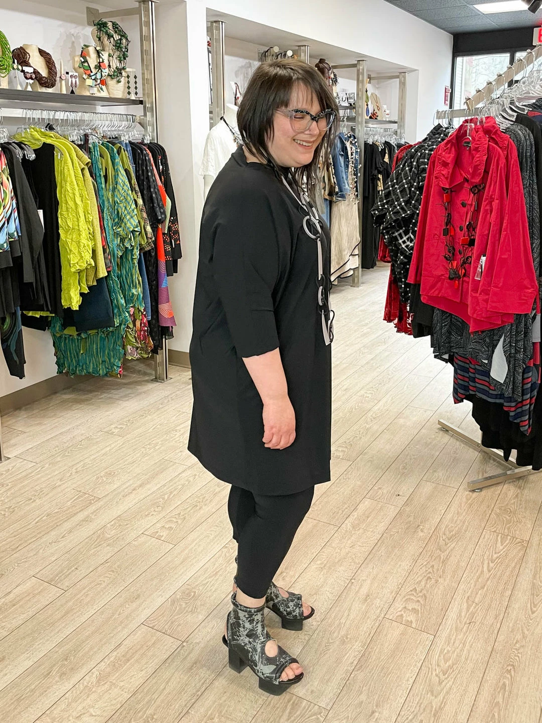 Bryn Walker Ingrid Dress, Black Bryn Walker