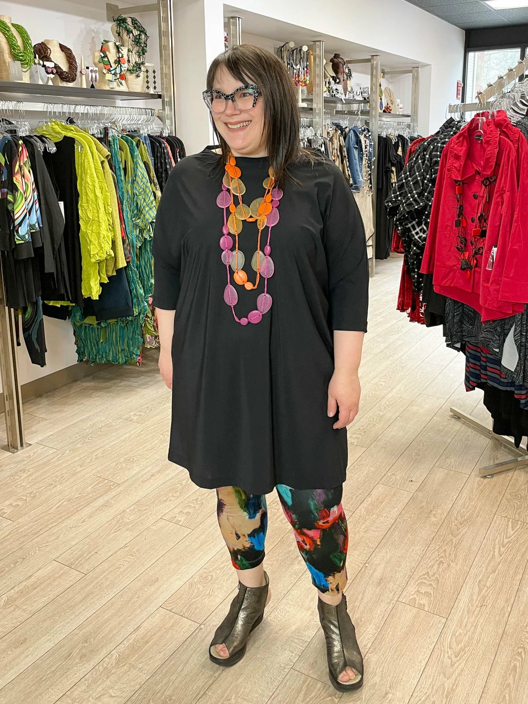 Bryn Walker Ingrid Dress, Black Bryn Walker