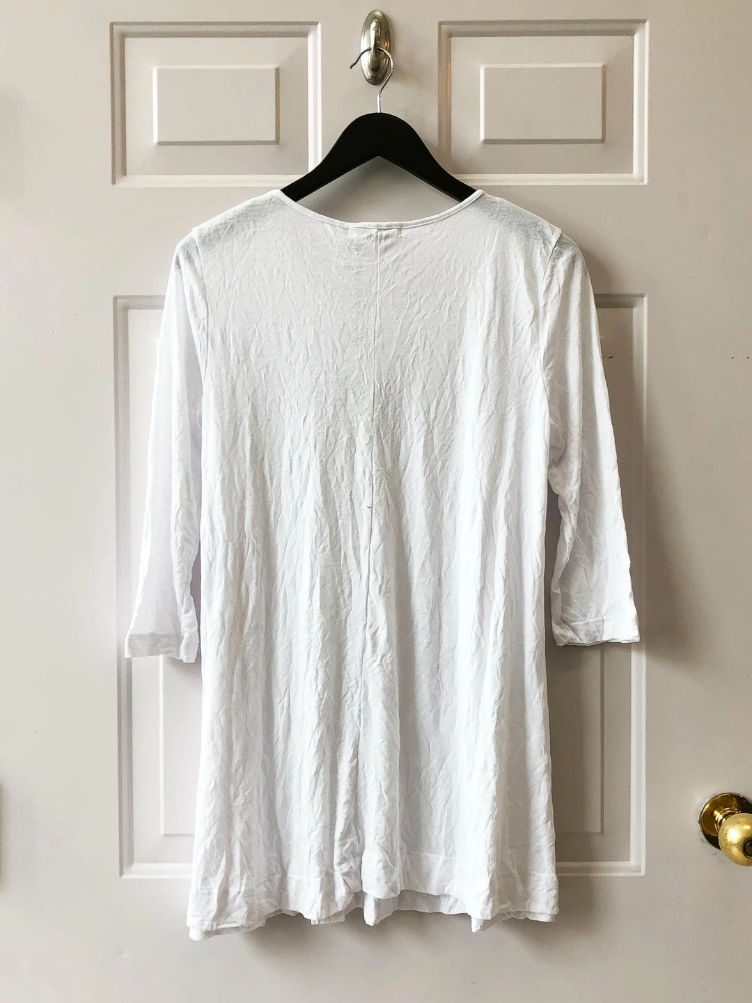 Chalet Chalet Et Ceci Crinkle 3/4 Sleeve Tunic, White