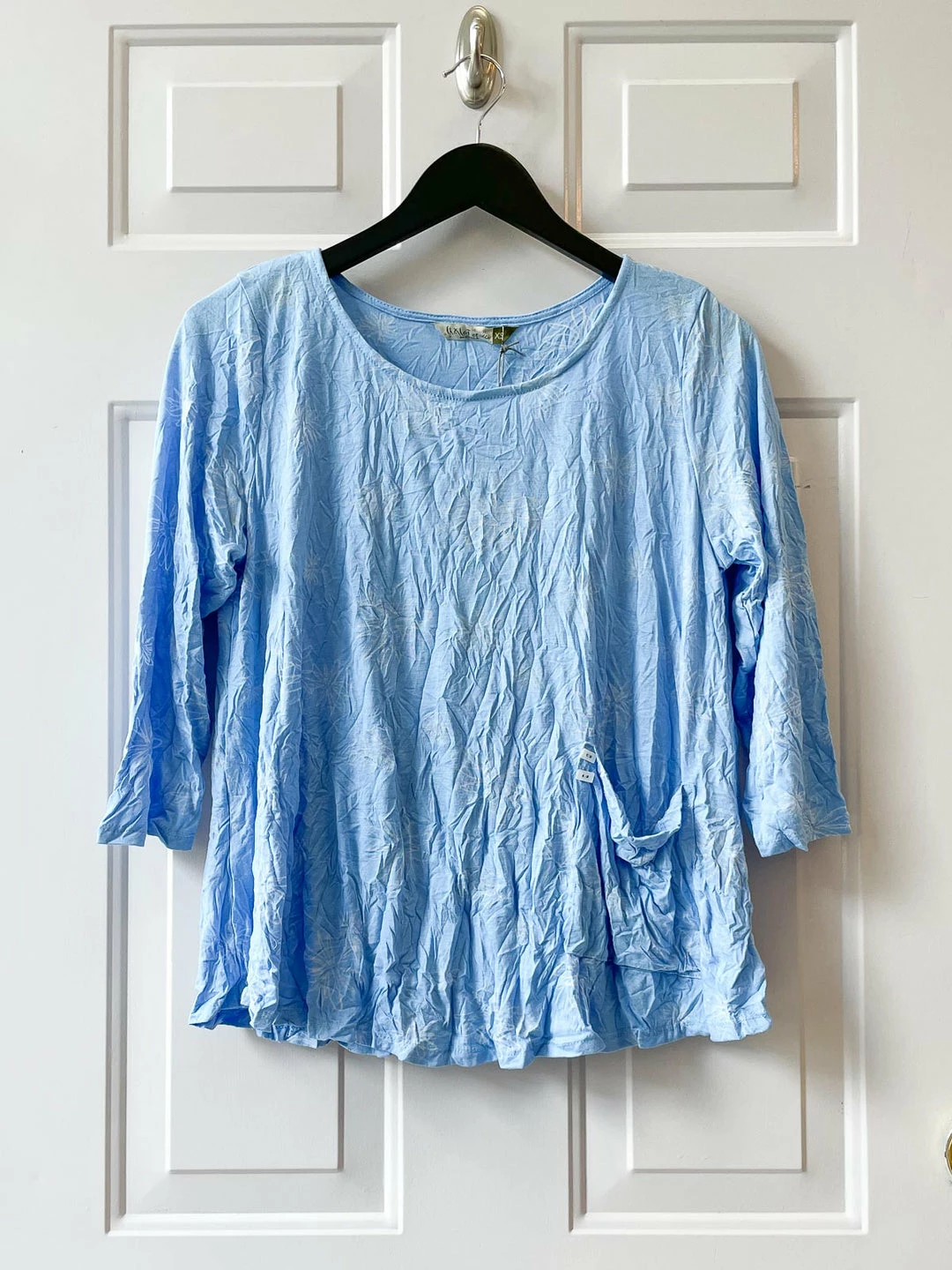 Chalet Gizel Top, Cerulean Print Chalet Et Ceci 3 Chalet Gizel Top, Cerulean Print Chalet Et Ceci