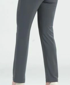 Clara Sunwoo Clara Sunwoo Knit Straight Leg Pant, Charcoal