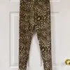 Comfy USA Bottoms Extra Long Legging - Sweater Leopard