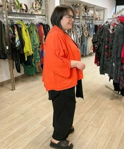 Cynthia Ashby Ellipse Jacket, Chili