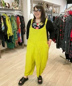 Cynthia Ashby Grant Overalls, Daffodil