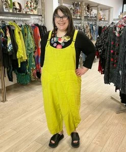 Cynthia Ashby Grant Overalls, Daffodil