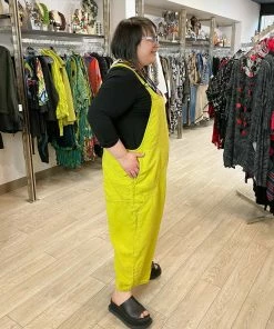 Cynthia Ashby Grant Overalls, Daffodil