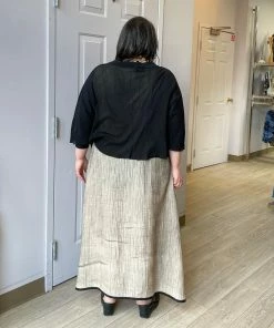 Cynthia Ashby Cynthia Ashby Joy Dress, Natural Airbrush 21 Cynthia Ashby Cynthia Ashby Joy Dress, Natural Airbrush