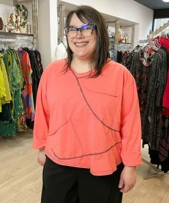 Cynthia Ashby Cynthia Ashby Wave Top, Peach