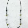 OC Jewelry Orca Lariat Necklace, Yellow Stripe 2 OC Jewelry Orca Lariat Necklace, Yellow Stripe