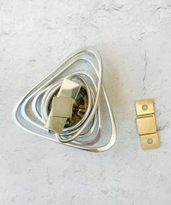 OC Jewelry 3 Pointer Magnet Brooch, Silver OC Jewelry