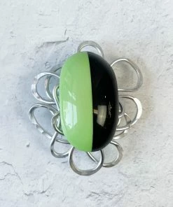 OC Jewelry Beatle Juice Magnet Brooch, Green