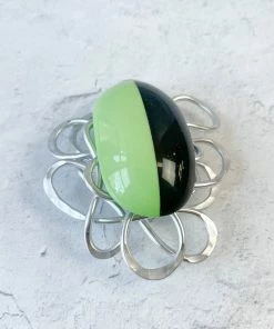 OC Jewelry Beatle Juice Magnet Brooch, Green