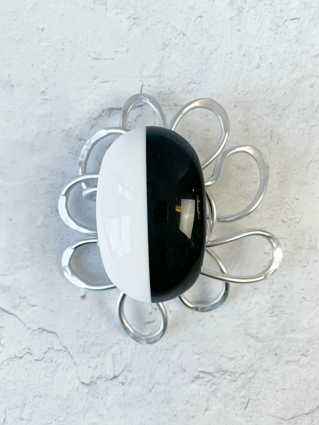 OC Jewelry Beatle Juice Magnet Brooch, White OC Jewelry 3 OC Jewelry Beatle Juice Magnet Brooch, White OC Jewelry