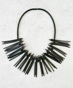 OC Jewelry Chips Necklace, Black OC Jewelry
