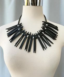 OC Jewelry Chips Necklace, Black OC Jewelry 7 OC Jewelry Chips Necklace, Black OC Jewelry