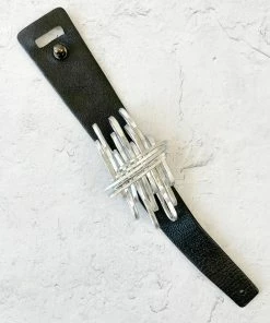 OC Jewelry OC Jewelry Gris Cuff Bracelet, Silver