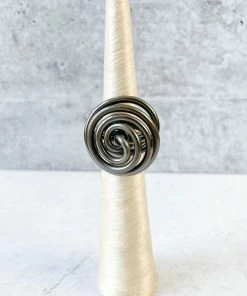 OC Jewelry OC Jewelry Knot Ring, Black