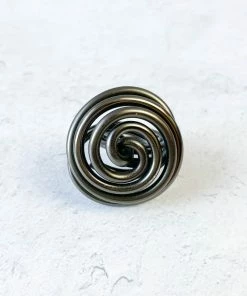 OC Jewelry OC Jewelry Knot Ring, Black